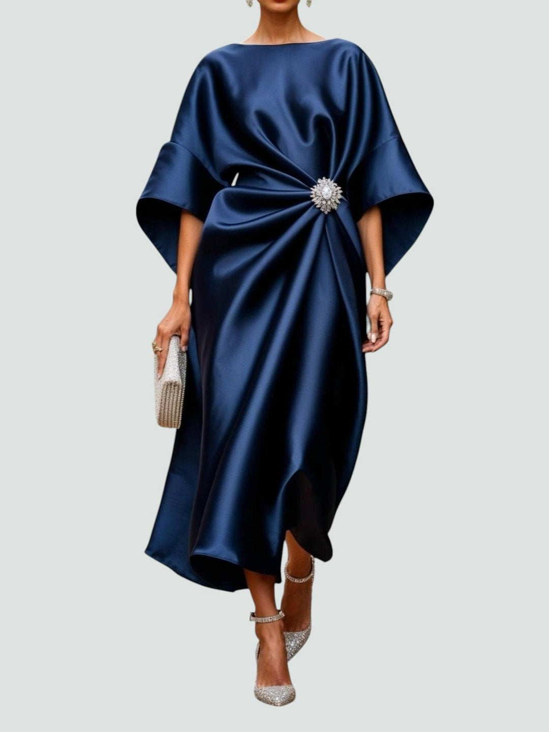 Ute | Robe de soirée élégante à manches larges pour femmes