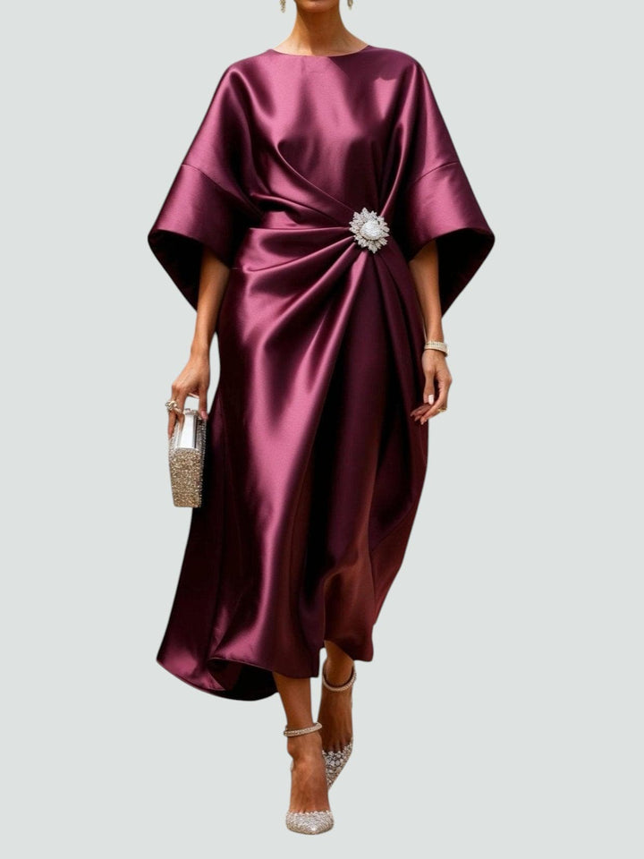 Ute | Robe de soirée élégante à manches larges pour femmes