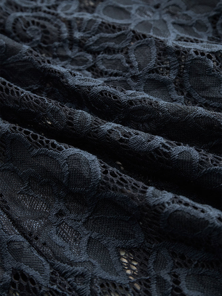 Valentina | Robe Midi Sans Manches en Dentelle pour Femmes
