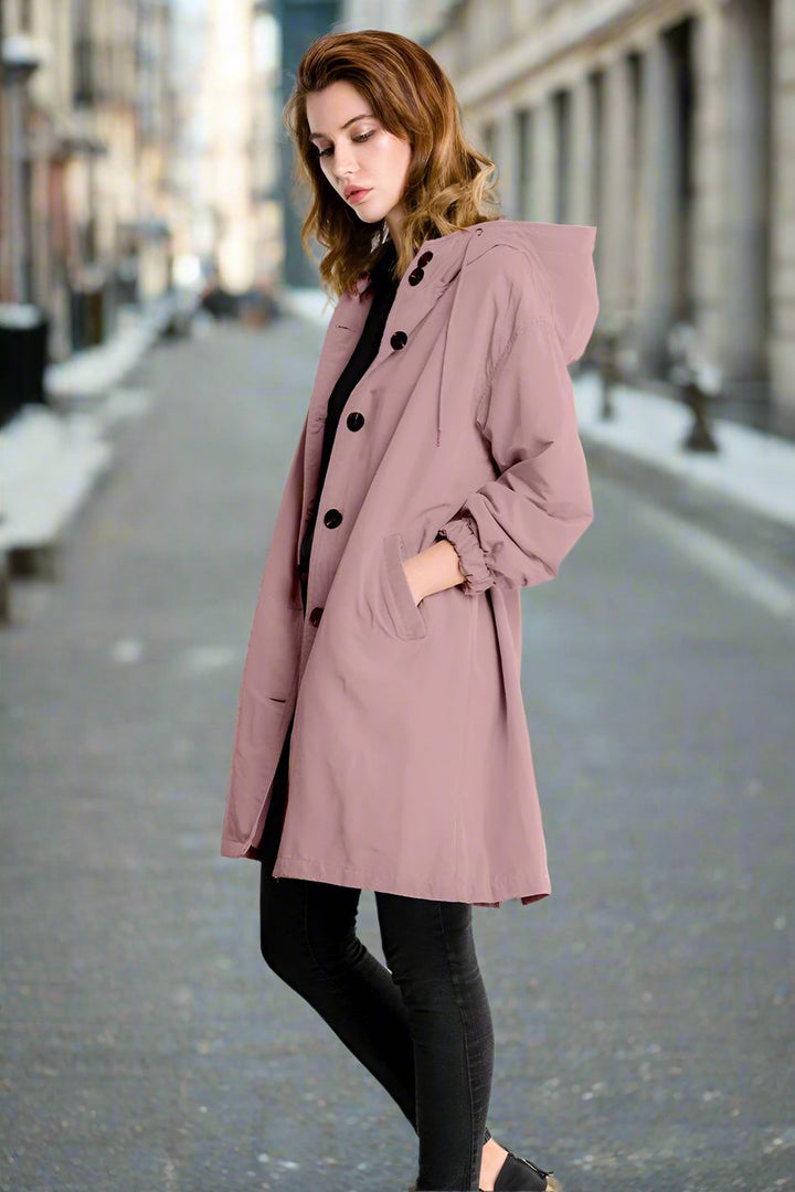 Imperméable, long et stylé pour femmes