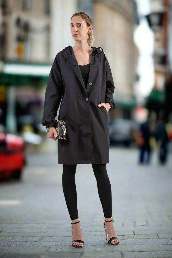 Imperméable, long et stylé pour femmes