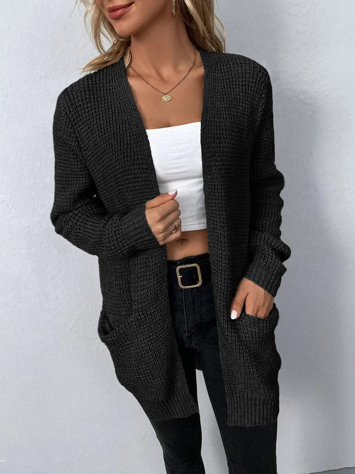 Gilet en tricot confortable et polyvalent pour femmes