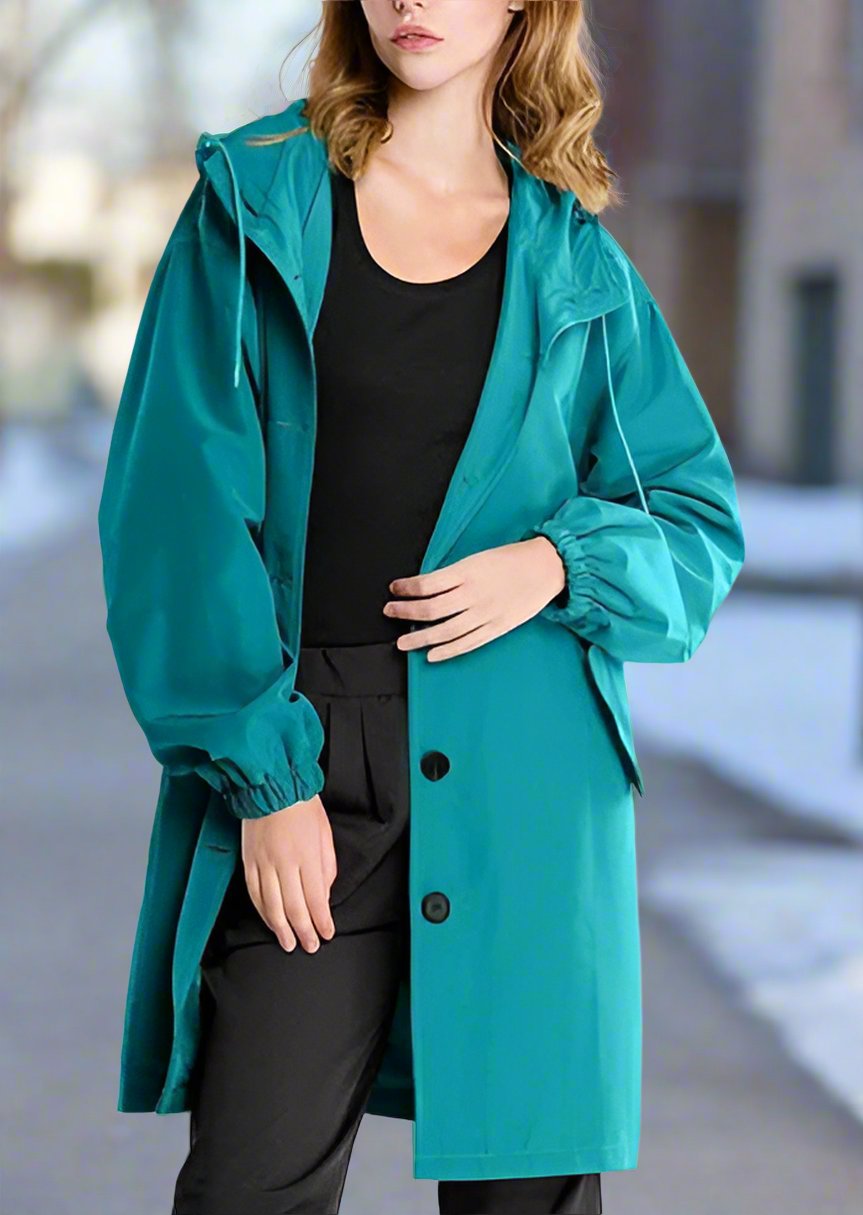 Imperméable, long et stylé pour femmes