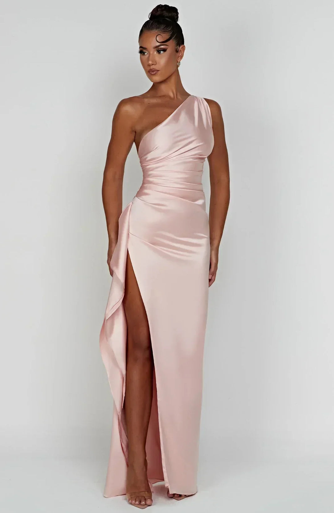 Violetta | Robe Maxi Épaule Dénudée Femme