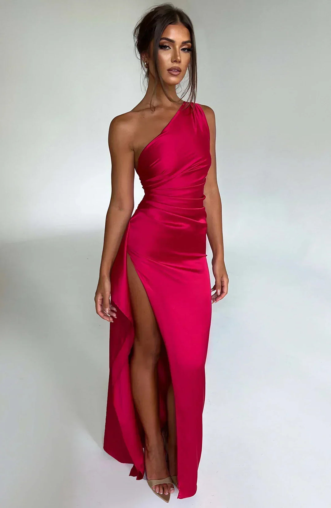 Violetta | Robe Maxi Épaule Dénudée Femme