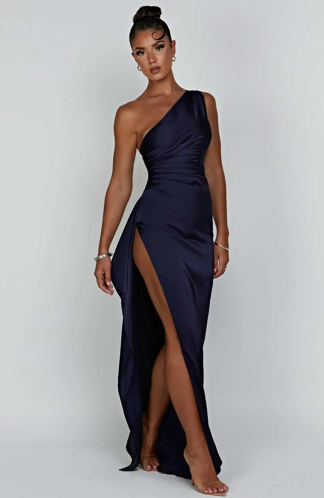 Violetta | Robe Maxi Épaule Dénudée Femme