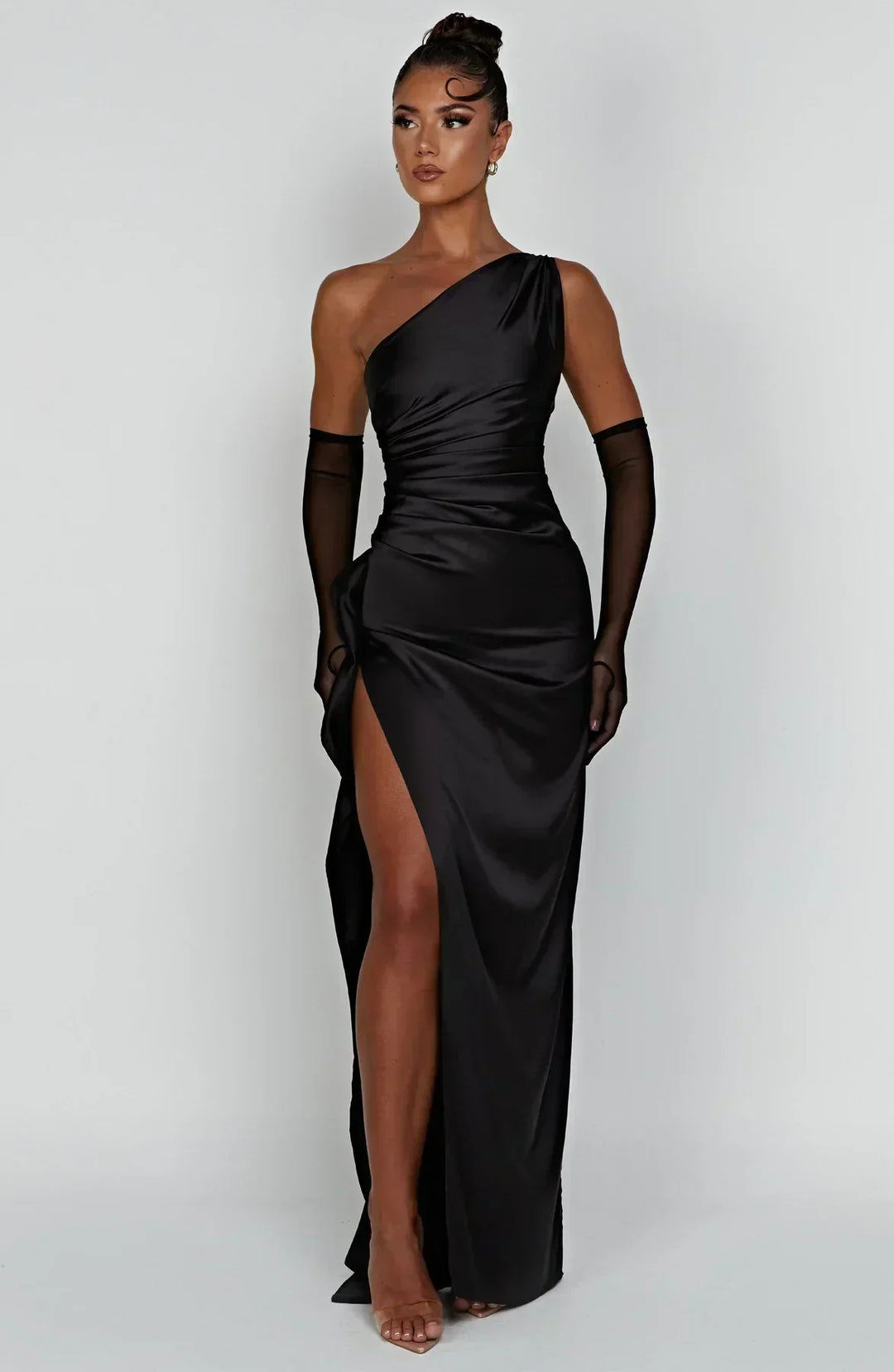Violetta | Robe Maxi Épaule Dénudée Femme