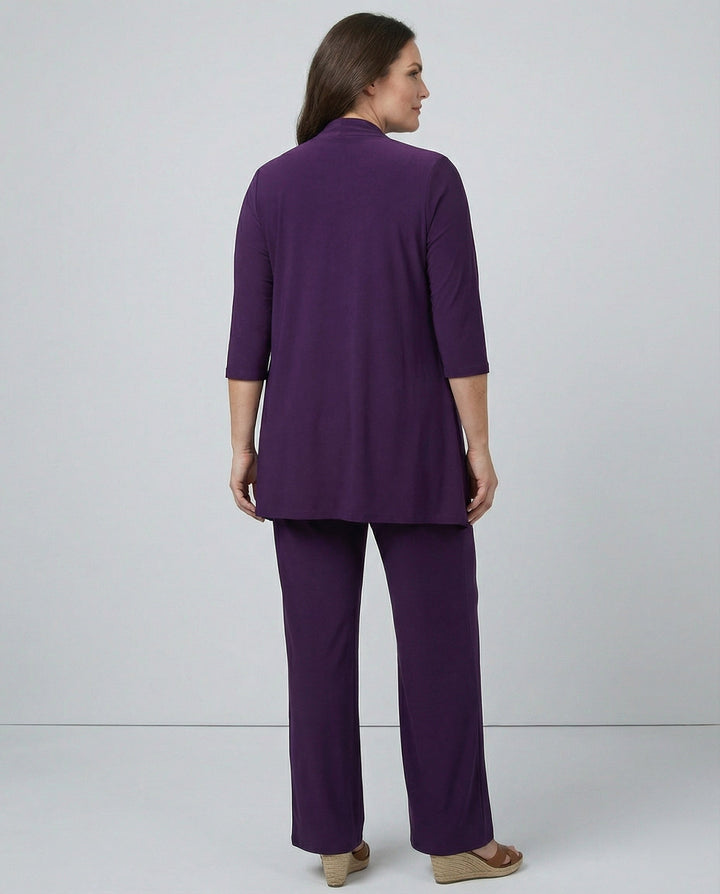 Wanda | Ensemble de costume trois pièces pour femmes avec pantalon large