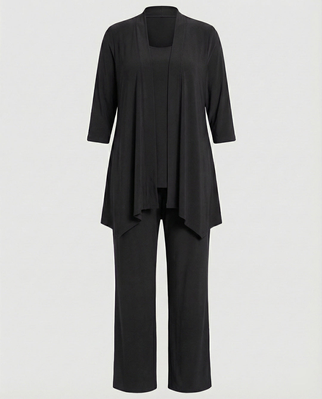 Wanda | Ensemble de costume trois pièces pour femmes avec pantalon large