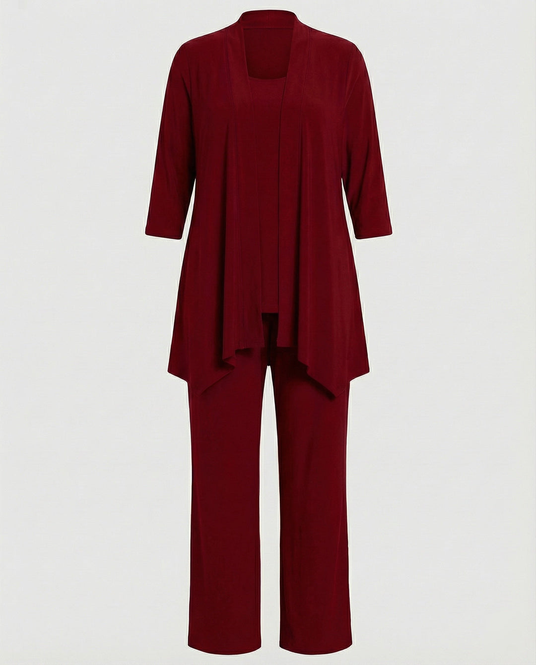 Wanda | Ensemble de costume trois pièces pour femmes avec pantalon large