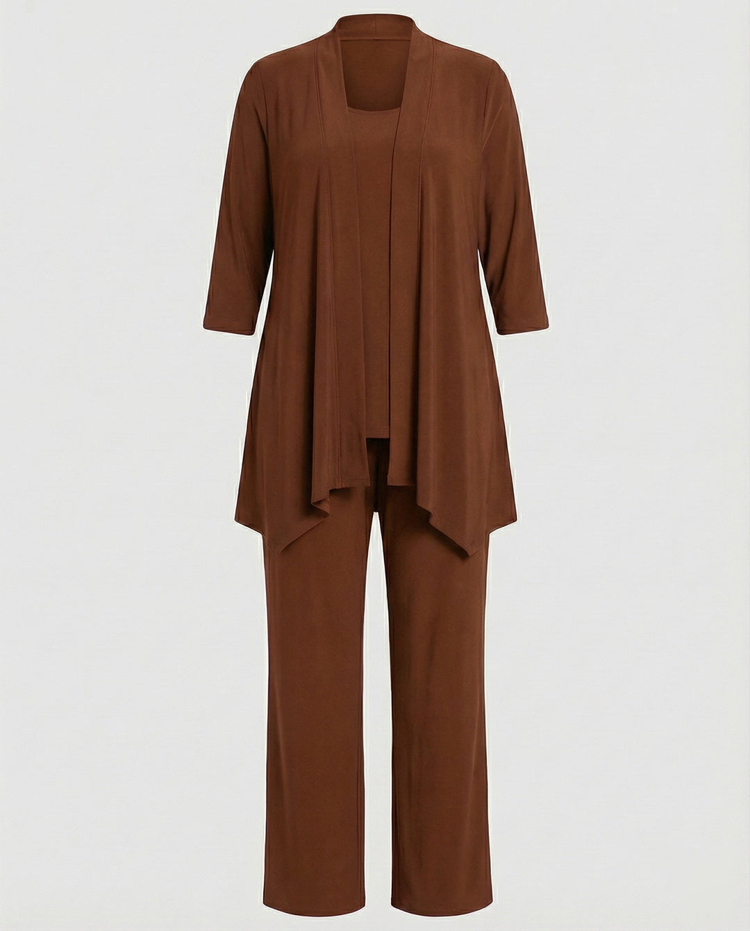 Wanda | Ensemble de costume trois pièces pour femmes avec pantalon large