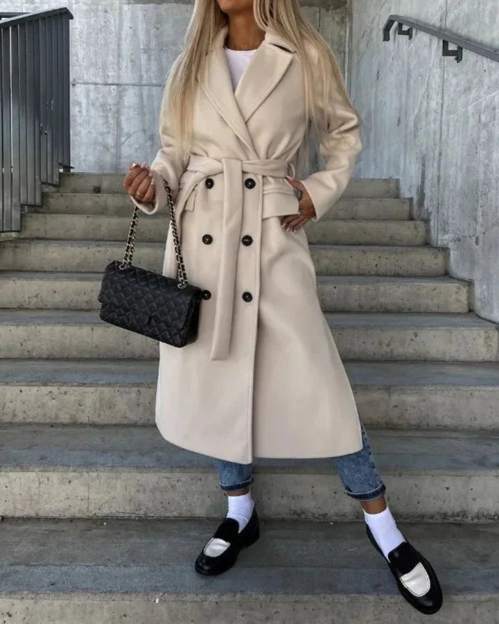 Manteau Vintage Chaud pour Femmes | Long