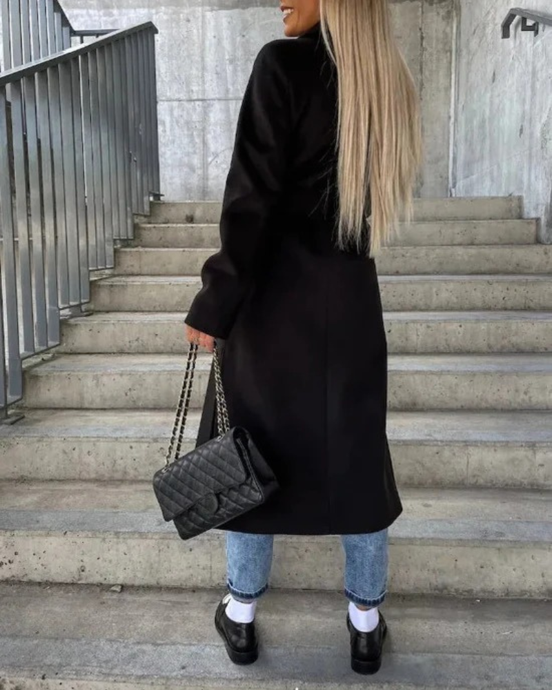 Manteau Vintage Chaud pour Femmes | Long