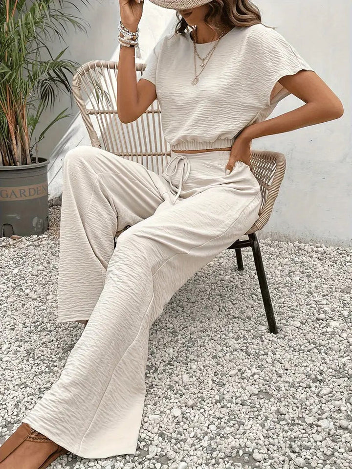 Ensemble d'été à la mode pour femmes | Pantalon et haut