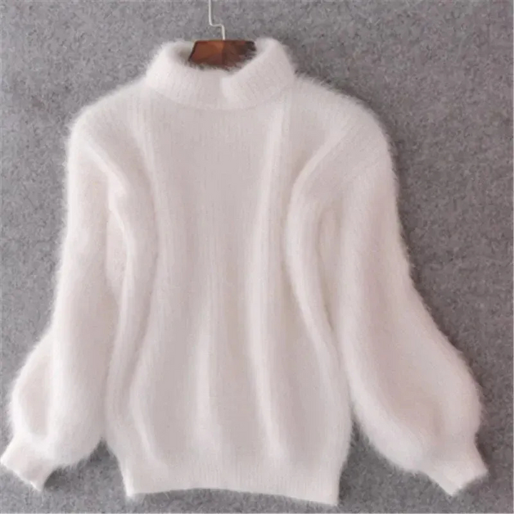Pull doux pour femmes | Col roulé