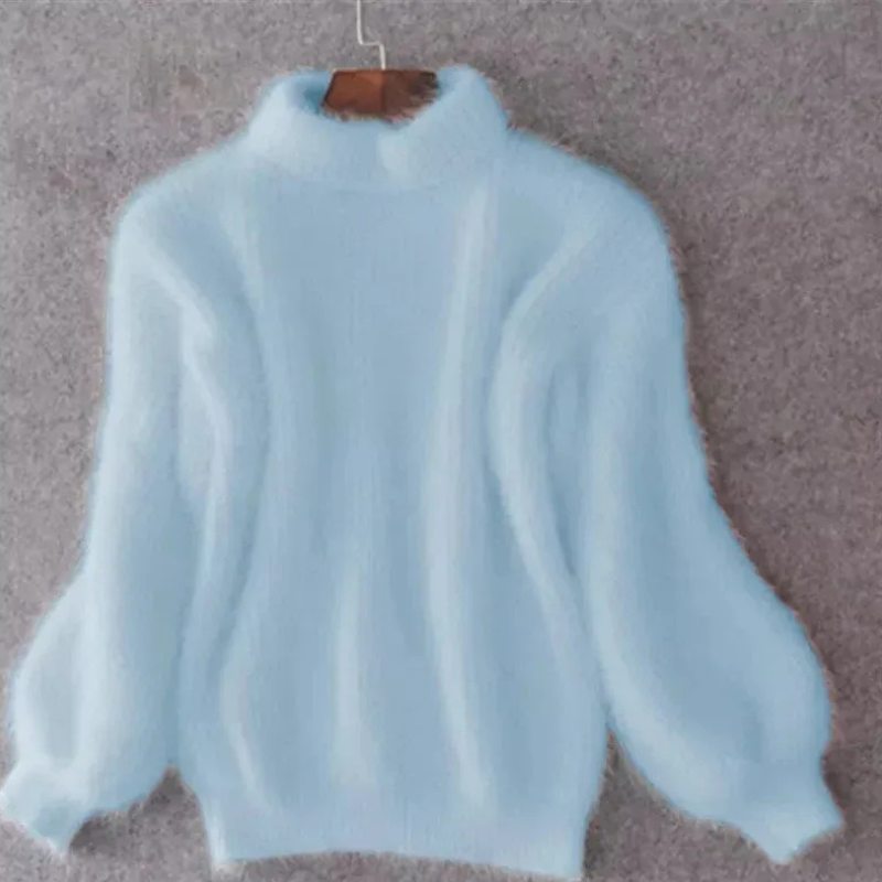 Pull doux pour femmes | Col roulé