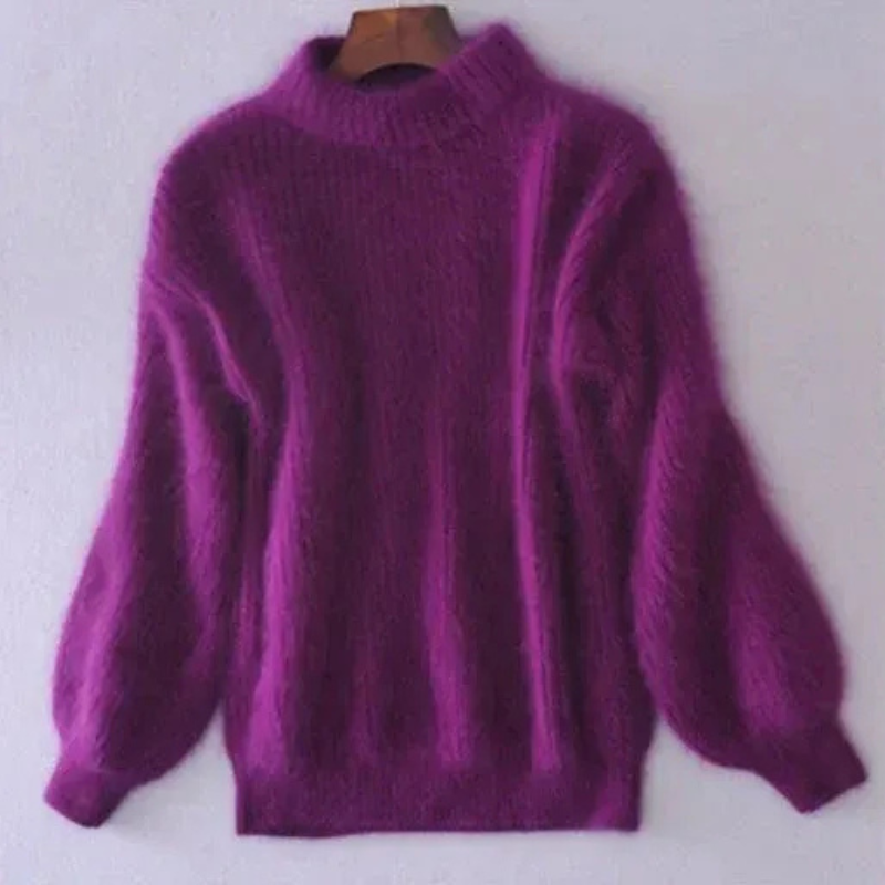Pull doux pour femmes | Col roulé