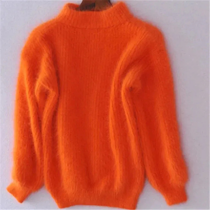 Pull doux pour femmes | Col roulé