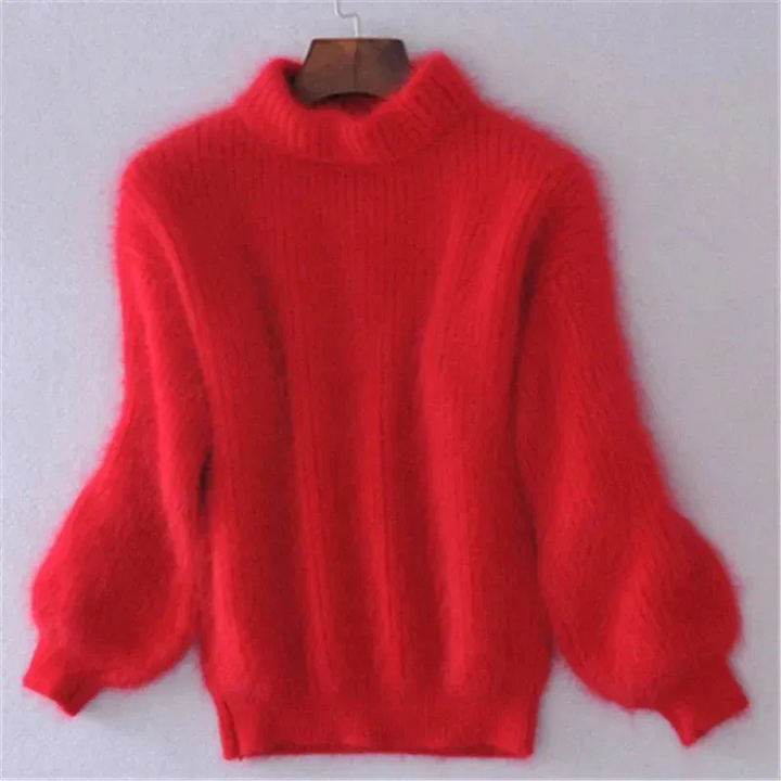 Pull doux pour femmes | Col roulé