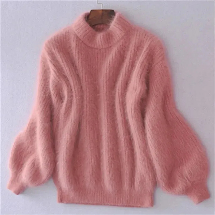 Pull doux pour femmes | Col roulé