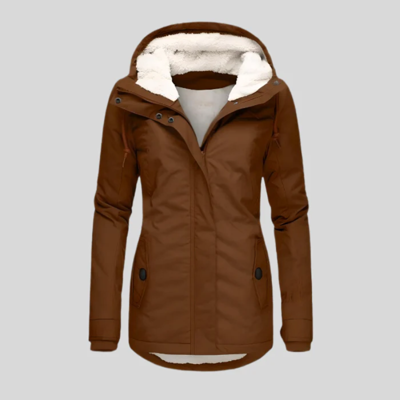 Veste d'hiver imperméable pour femmes | Chaude
