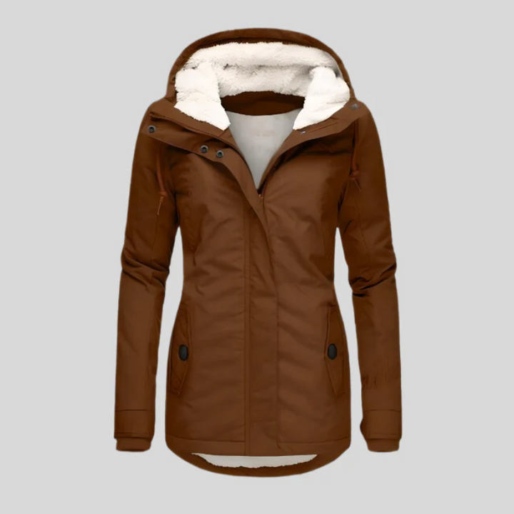 Veste d'hiver imperméable pour femmes | Chaude