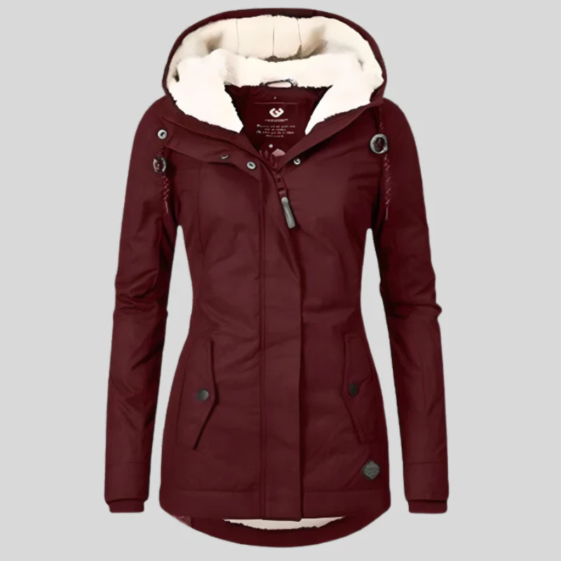 Veste d'hiver imperméable pour femmes | Chaude