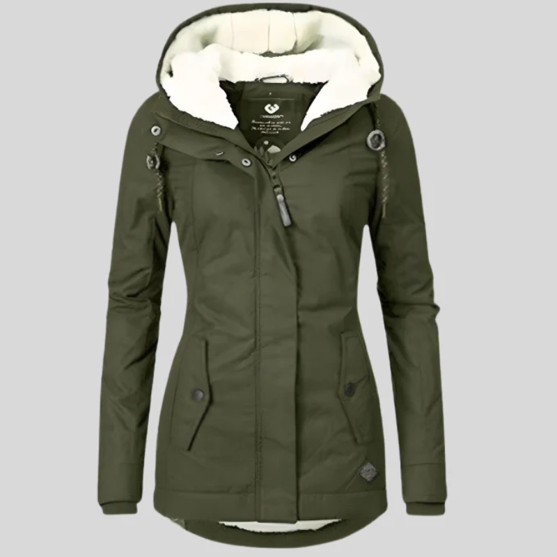 Veste d'hiver imperméable pour femmes | Chaude