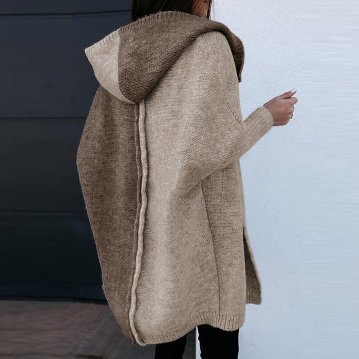 Gilet ouvert pour femmes avec col | Cardigan long style