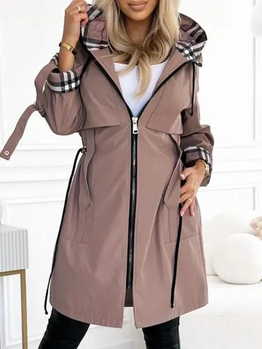 Nadine | Manteau Trench Décontracté pour Femmes