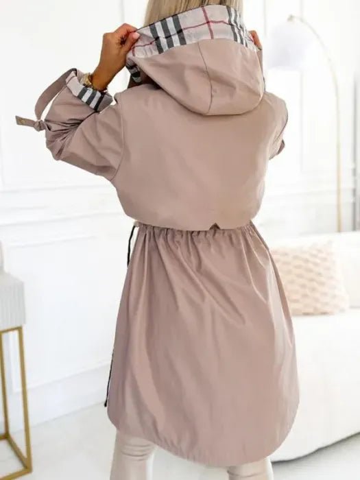 Nadine | Manteau Trench Décontracté pour Femmes