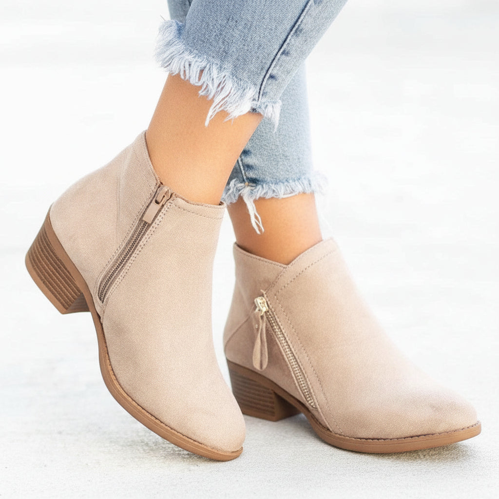 Bottines Femme Chaussures Décontractées Automne Hiver