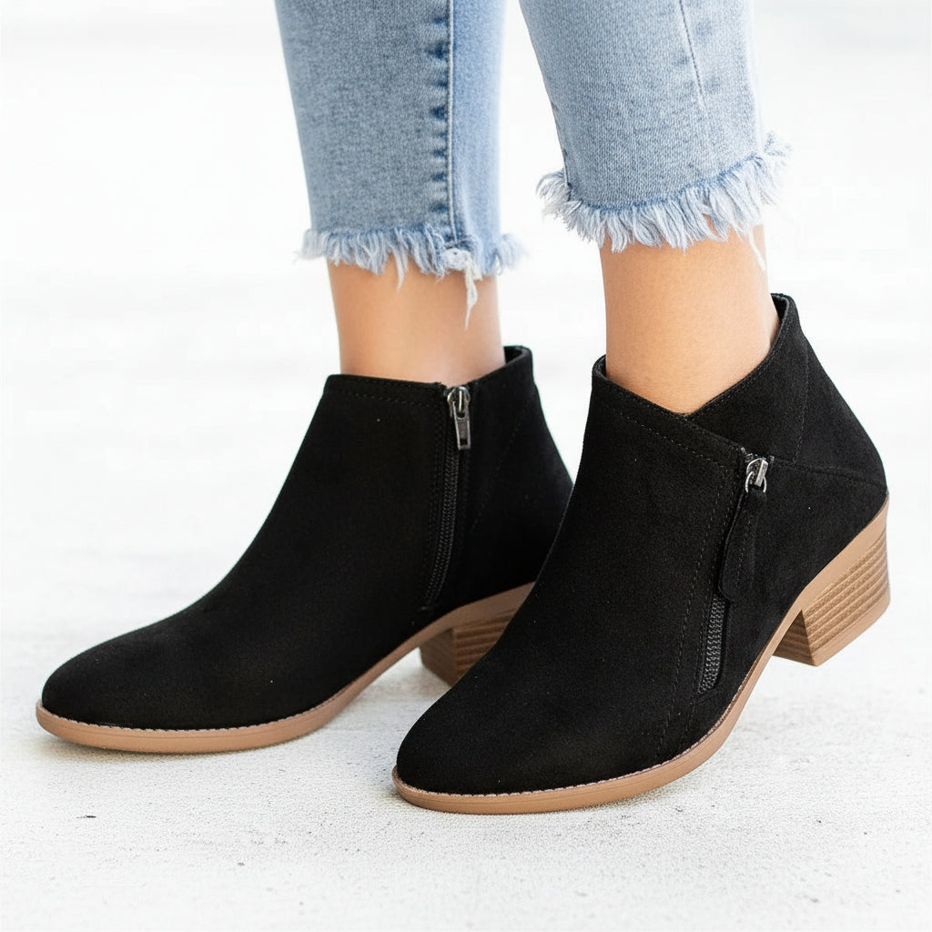 Bottines Femme Chaussures Décontractées Automne Hiver