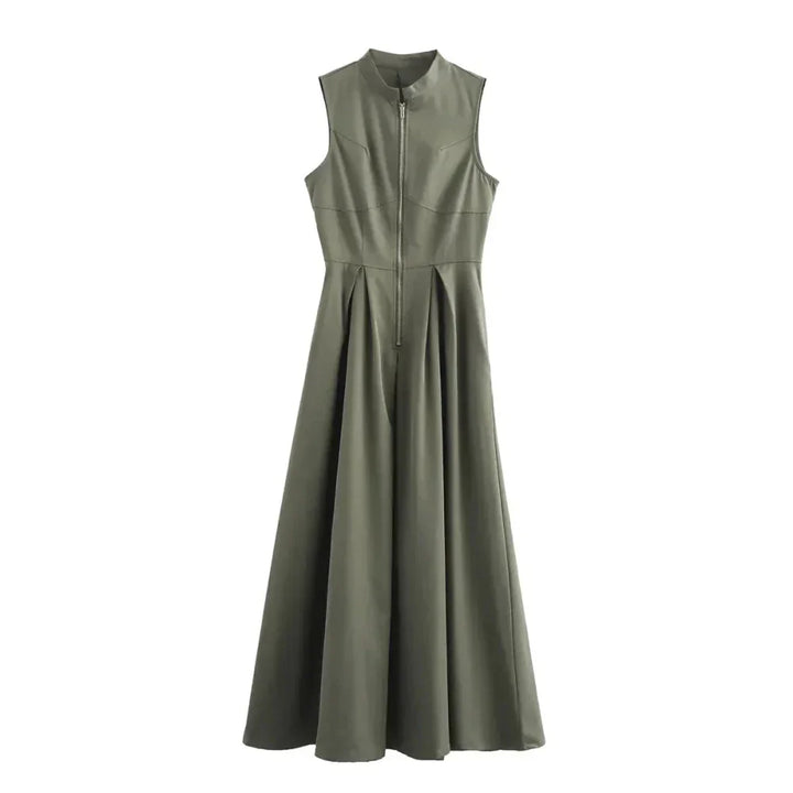 Zaira | Robe Maxi Femme A-Ligne Élégante Légère Été