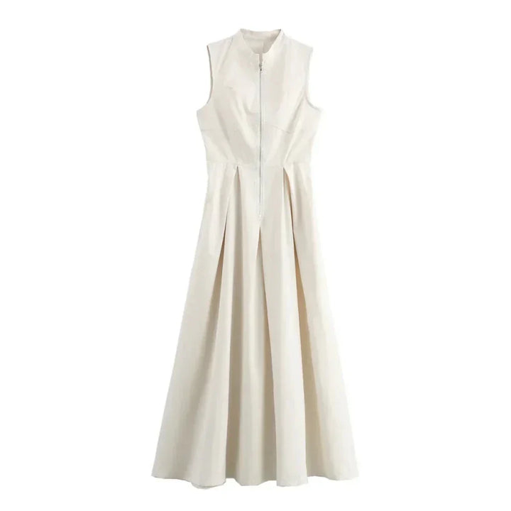 Zaira | Robe Maxi Femme A-Ligne Élégante Légère Été