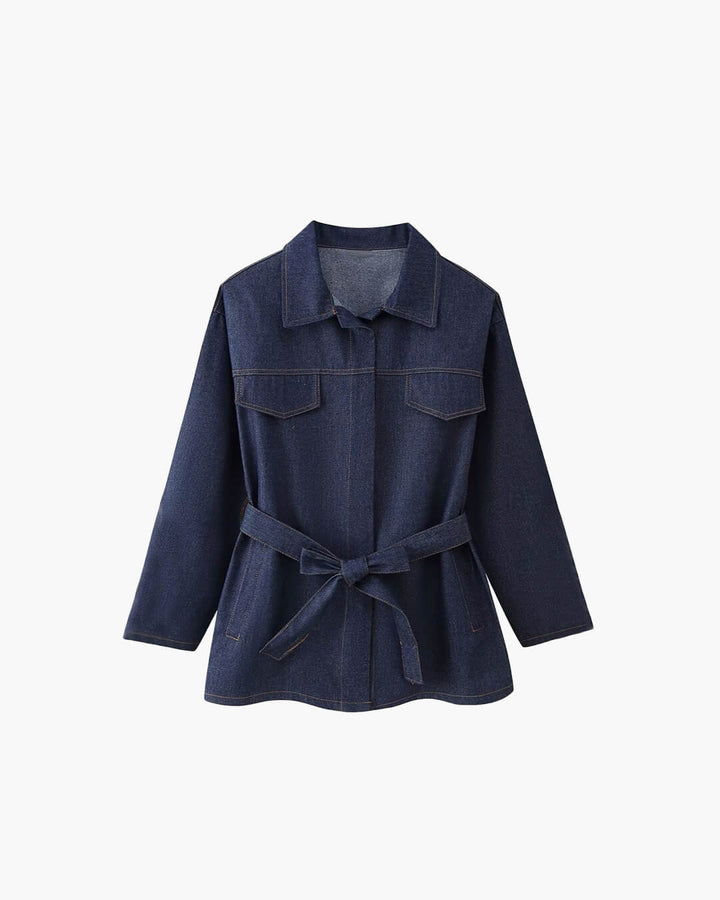 Ensemble de ceintures Avery en denim