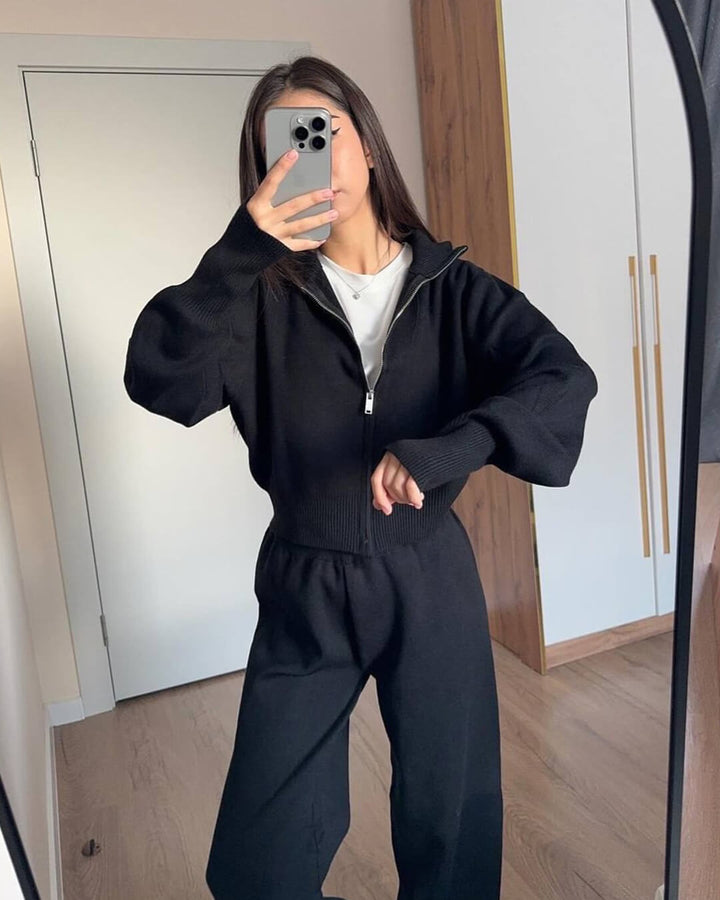 Clara | Ensemble de lounge en tricot luxueux pour femmes