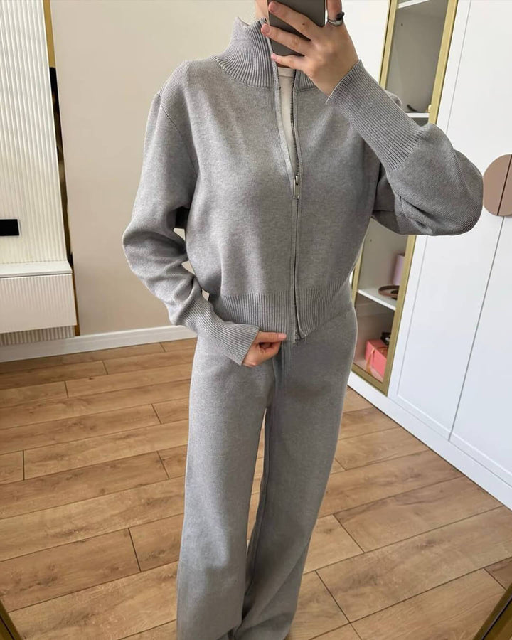 Clara | Ensemble de lounge en tricot luxueux pour femmes