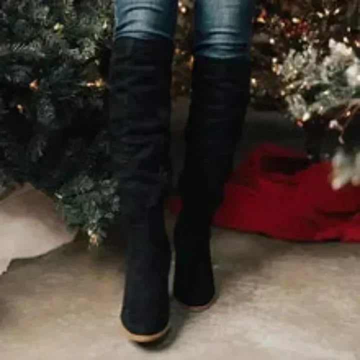 FELICIA - bottes pour dames en cuir luxueux