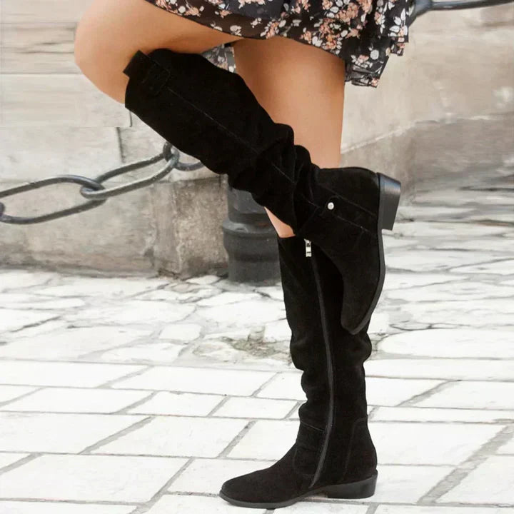 FELICIA - bottes pour dames en cuir luxueux